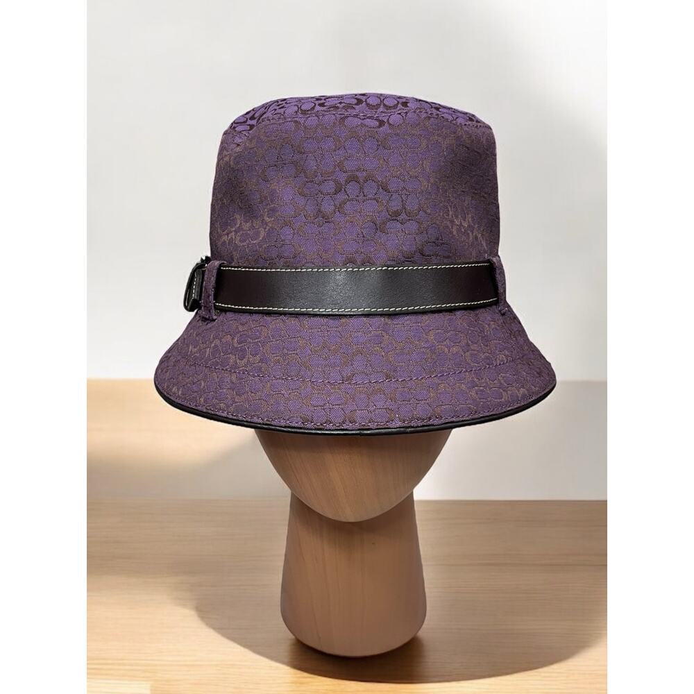 Y2K Coach FS2793 Mini Signature Crusher Hat Size P/S